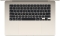 Apple MacBook Air 15" Starlight, M3 - 8 Core CPU / 10 Core GPU, 16GB RAM, 512GB SSD