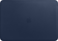 Apple MacBook Pro 15.4" leather sleeve, Midnight Blue