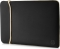 HP 14" Neoprene Reversible sleeve, black/gold